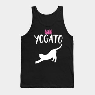 Yogato Cat Pose Funny Yoga Tank Top